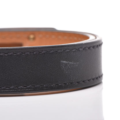 Hermes Chamonix Kelly Double Tour Bracelet S Black 7 of 9