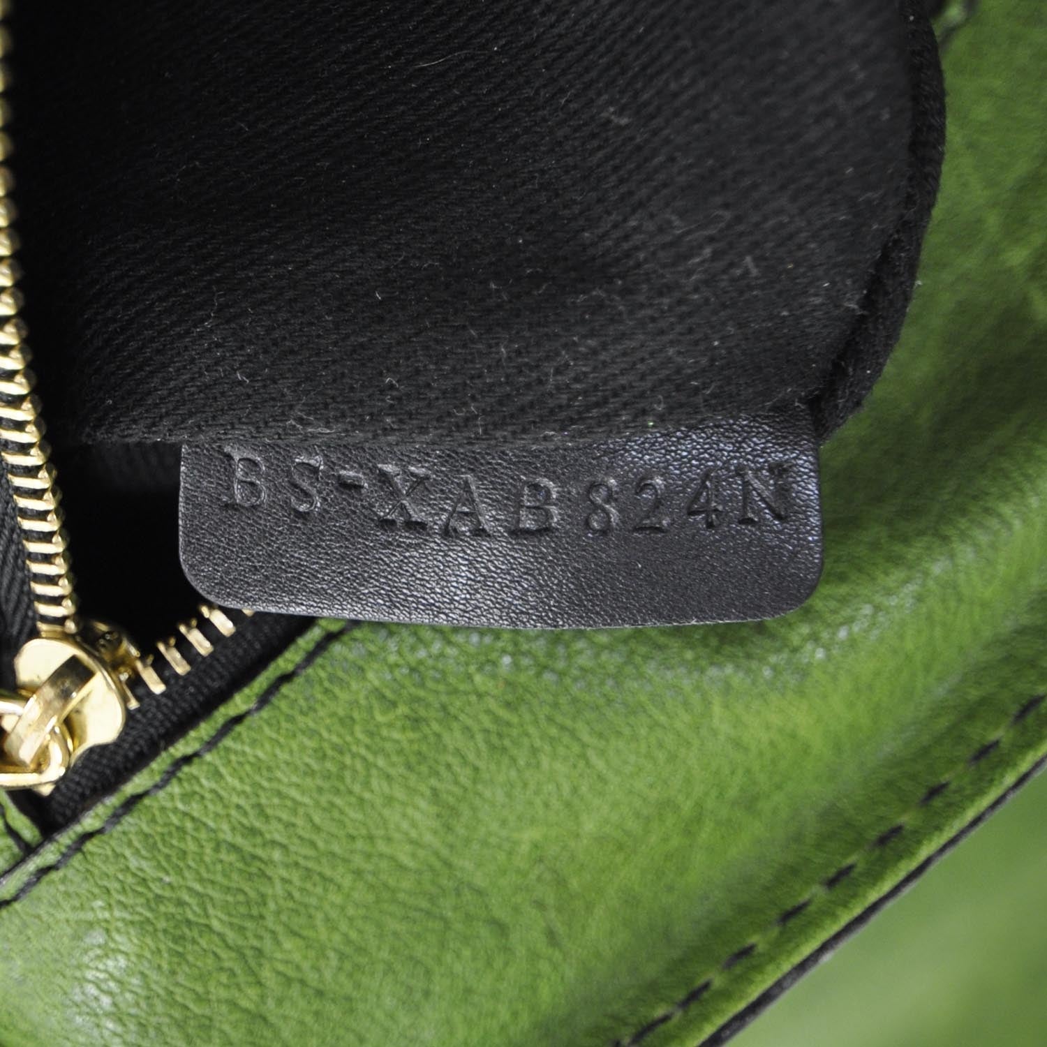 Valentino Garavani Patent Large Histoire Green 10 of 10