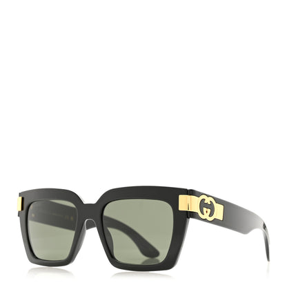 Gucci Acetate Square Frame Sunglasses GG1689S Black 1 of 8