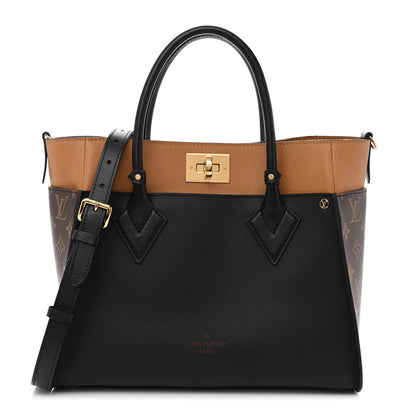 Louis Vuitton Calfskin Monogram On My Side Black 1 of 7
