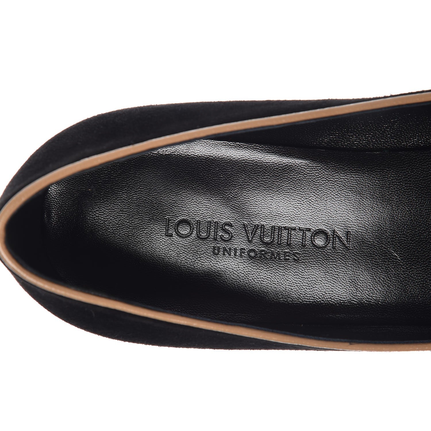 Louis Vuitton Suede Uniformes Bow Pumps 36.5 Black 9 of 10