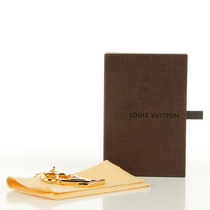 Louis Vuitton LV Facettes Key Holder Gold 3 of 4