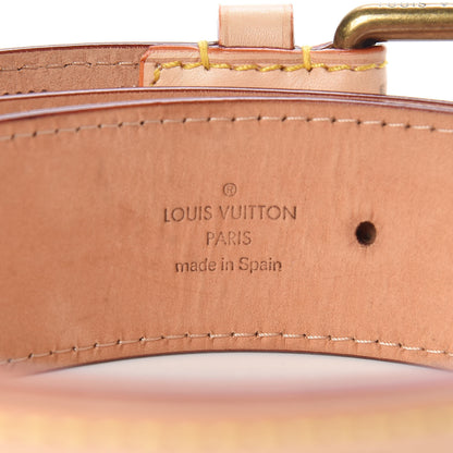 Louis Vuitton Vachetta Mahina 38mm Belt 90 36 4 of 7
