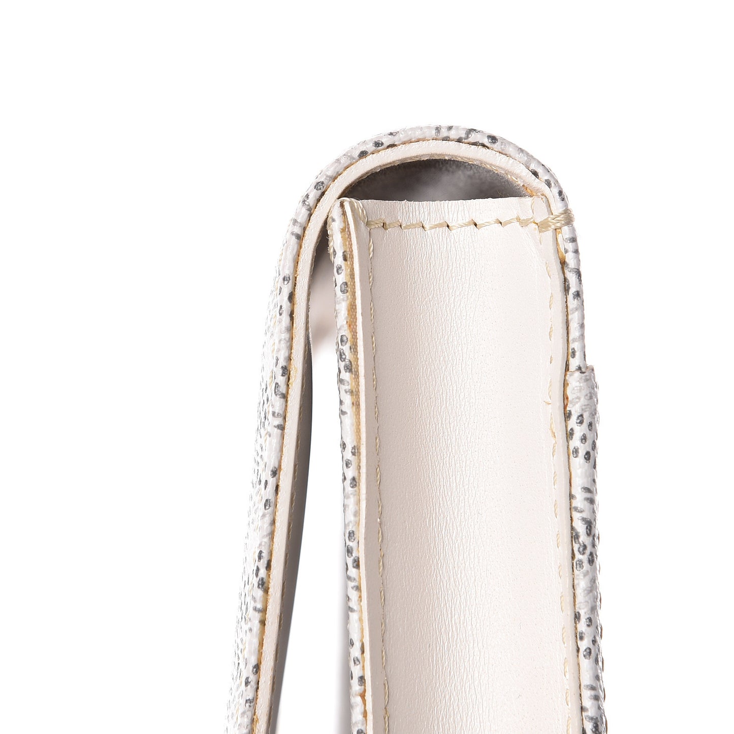 Goyardine Monte Carlo Bois Clutch White