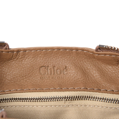 Chloe Calfskin Medium Paddington Satchel Taupe 7 of 8