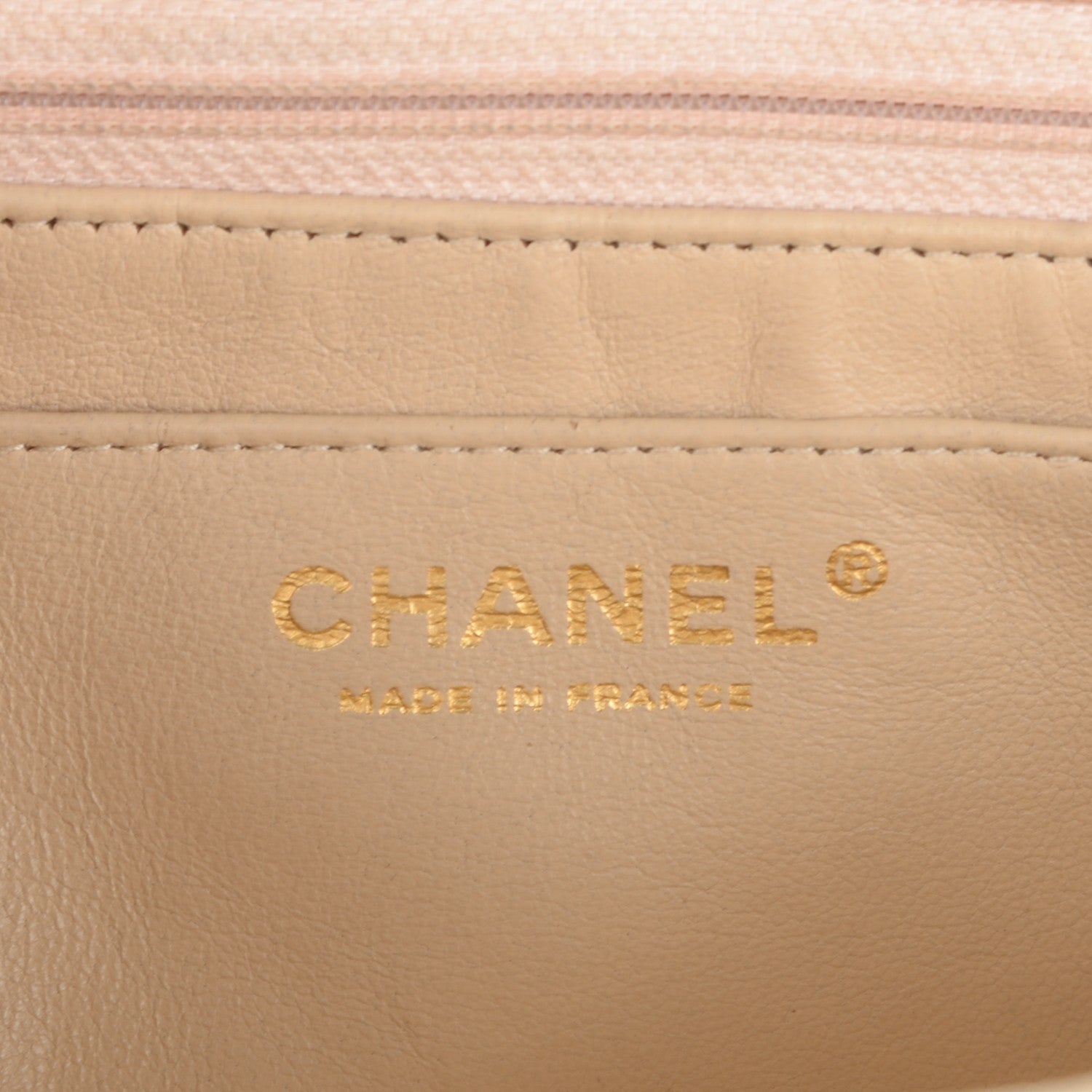 Chanel Caviar Quilted Jumbo Single Flap Beige 7 of 8