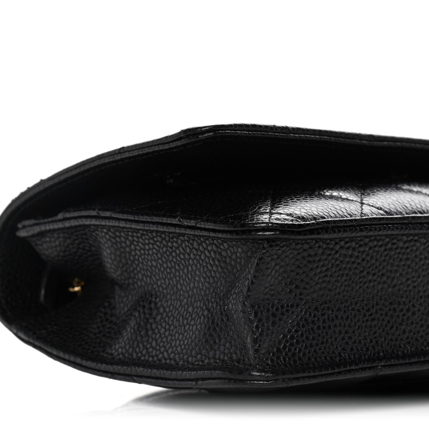 Chanel Caviar Quilted Wallet On Chain WOC Black 8 of 12