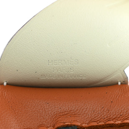 Hermes Milo Lambskin Grigri Rodeo Pegase Horse Bag Charm MM Gold Vert Cypress Vert Fizz 3 of 6