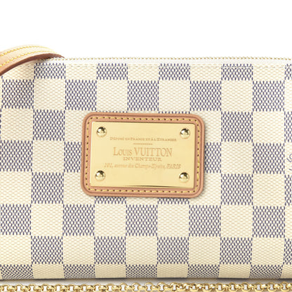 Louis Vuitton Damier Azur Eva Clutch 10 of 10