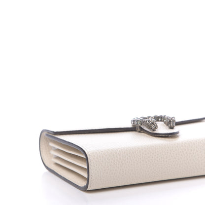 Gucci Dollar Calfskin Mini Dionysus Chain Wallet Mystic White 8 of 10