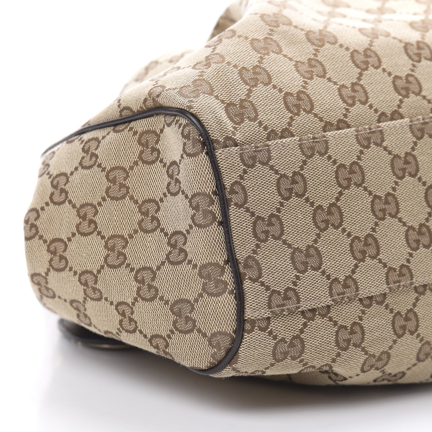 Gucci Monogram Medium Sukey Tote Dark Brown 9 of 12