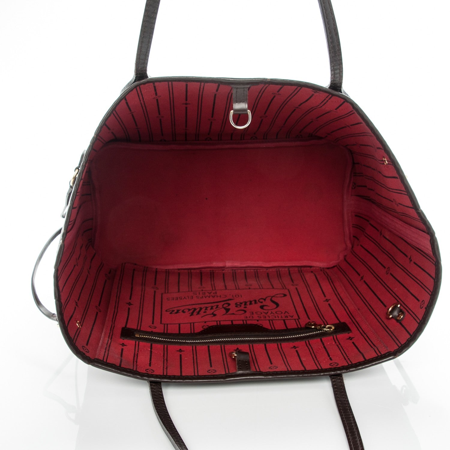 Louis Vuitton Damier Ebene Neverfull MM 5 of 9