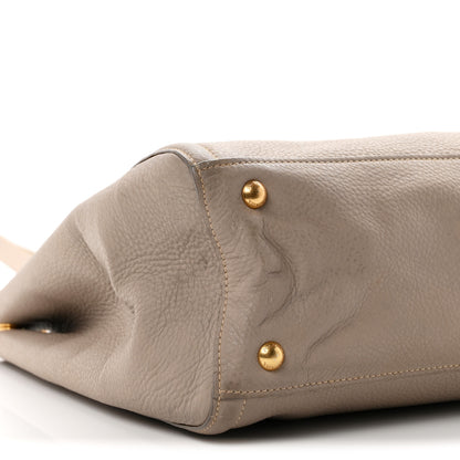 Prada Vitello Daino Tote Pomice 9 of 11