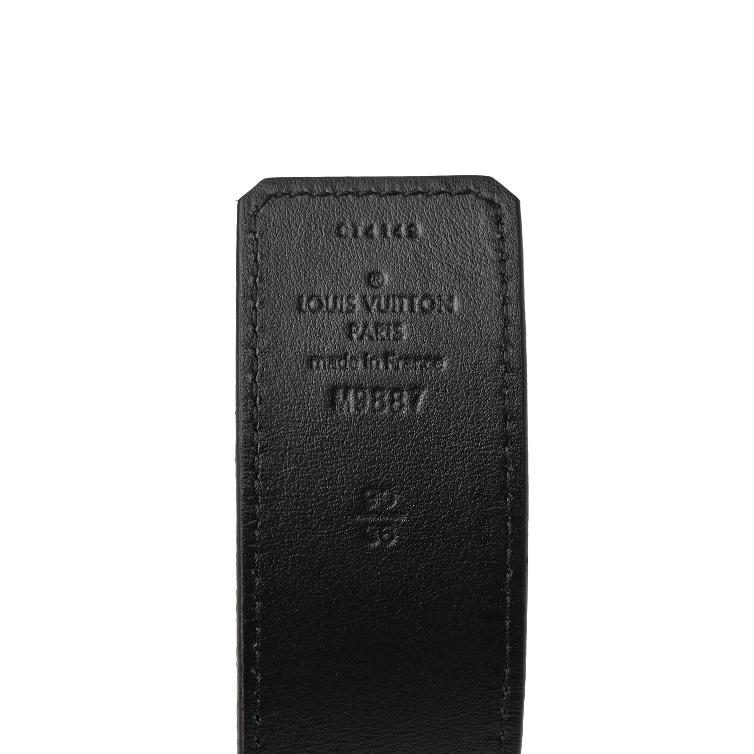 Louis Vuitton Calfskin 40mm LV Initiales Reversible Belt Dark 90 36 Dark Brown Black 5 of 9