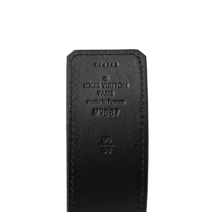 Louis Vuitton Calfskin 40mm LV Initiales Reversible Belt Dark 90 36 Dark Brown Black 5 of 9
