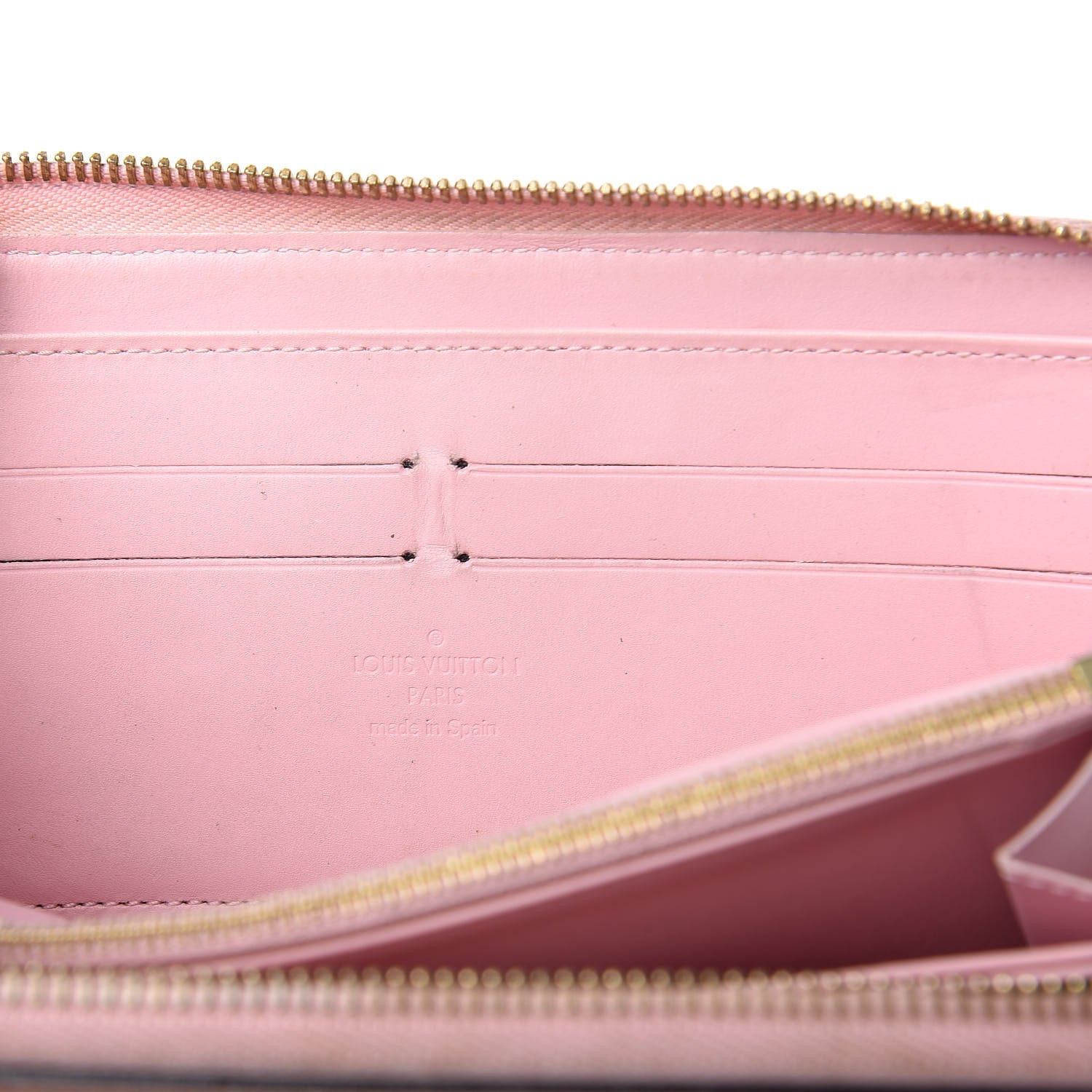 Louis Vuitton Vernis Zippy Wallet Rose Ballerine 6 of 8