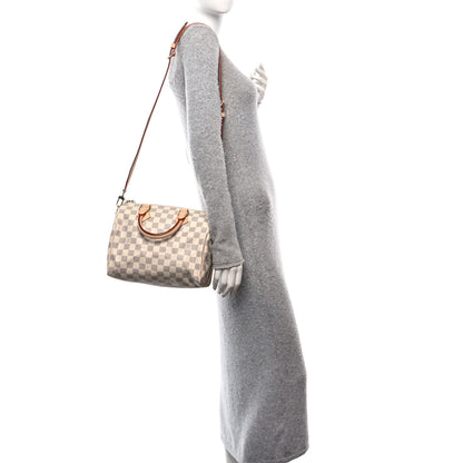 Louis Vuitton Damier Azur Speedy Bandouliere 25 2 of 10