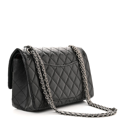 Chanel Aged Calfskin Quilted 2.55 Reissue 225 Flap Black 3 of 11