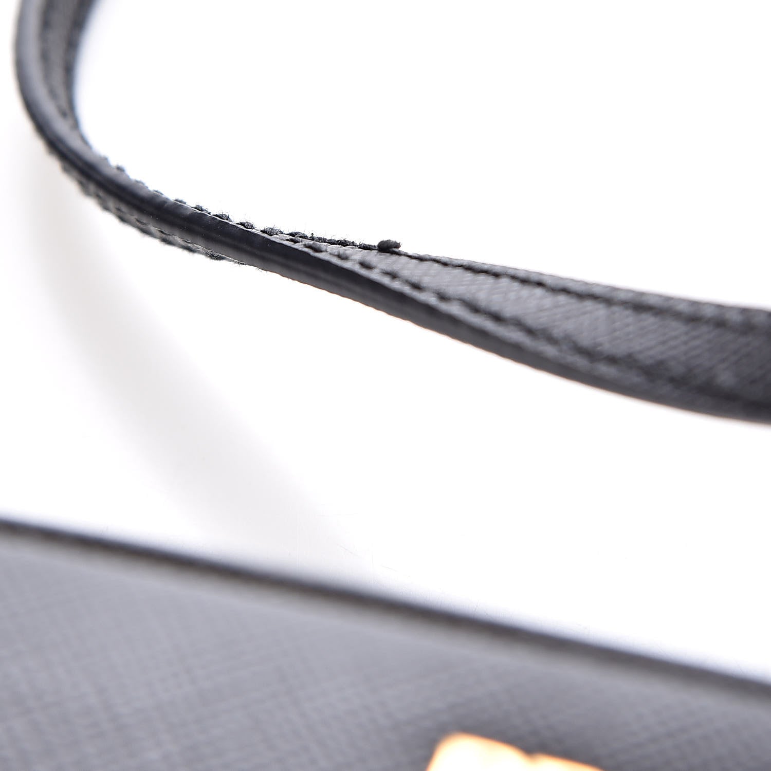 Prada Saffiano Mini Camera Crossbody Bag Black 10 of 12