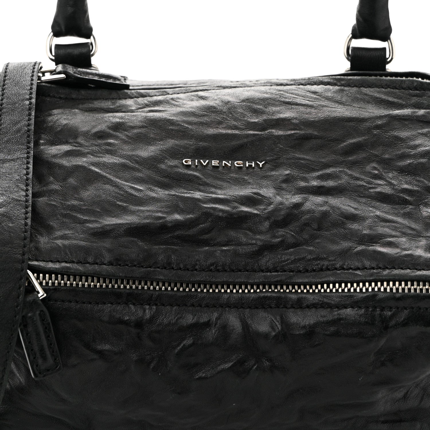 Givenchy Tumbled Sheepskin Small Pandora Black 8 of 11