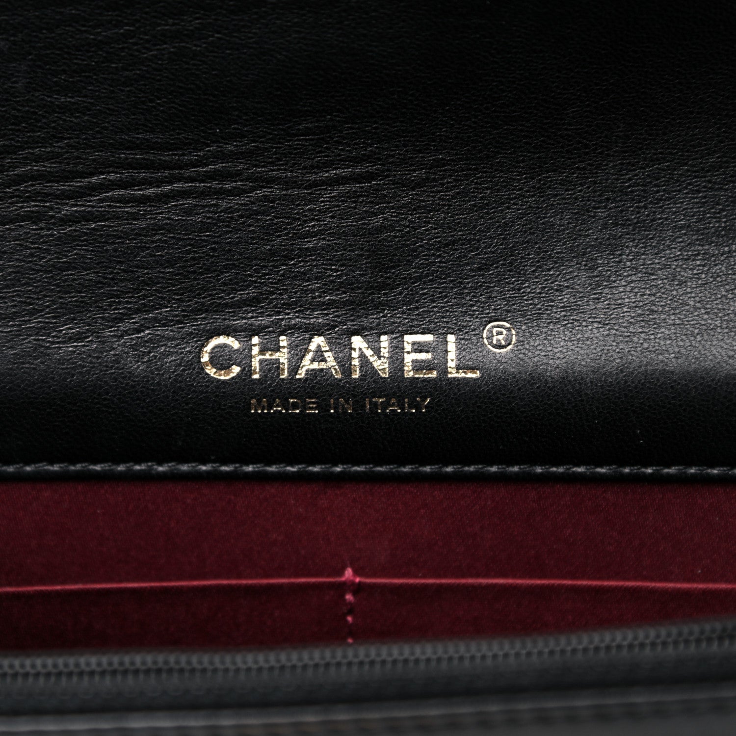 Chanel Lambskin Quilted Golden Class Wallet on Chain WOC Black 6 of 14