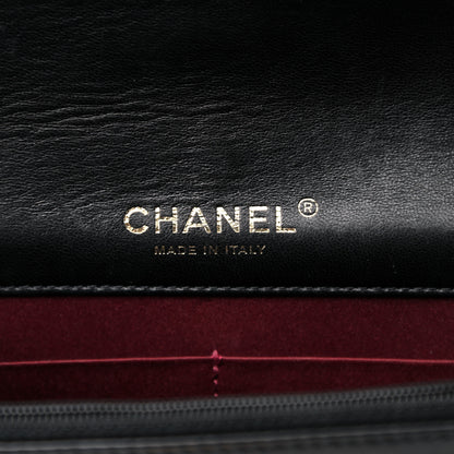 Chanel Lambskin Quilted Golden Class Wallet on Chain WOC Black 6 of 14