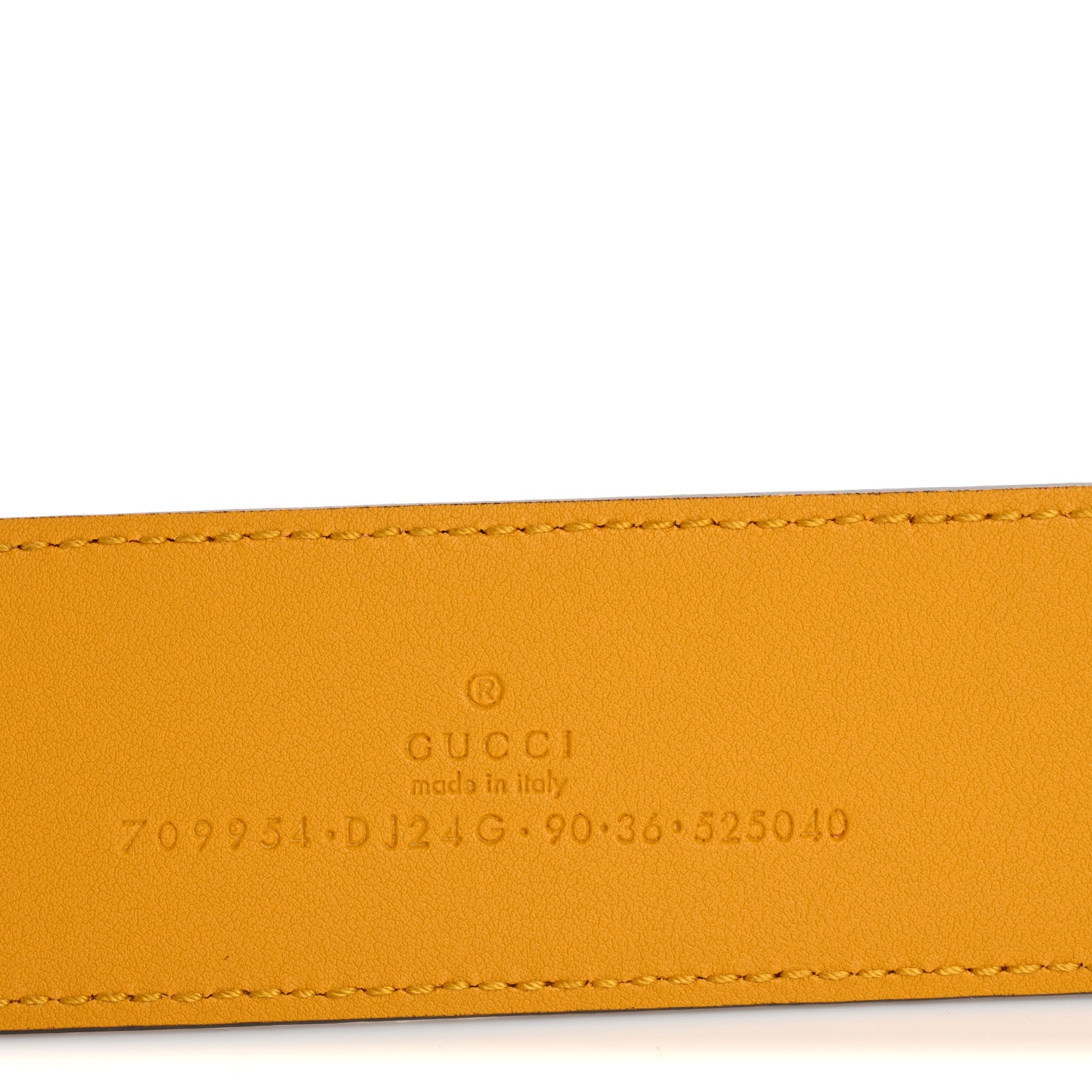 Gucci Textured Dollar Calfskin Criss Cross Double G Memorable Buckle 40mm Belt 90 36 Crop Dusty Azure 5 of 7