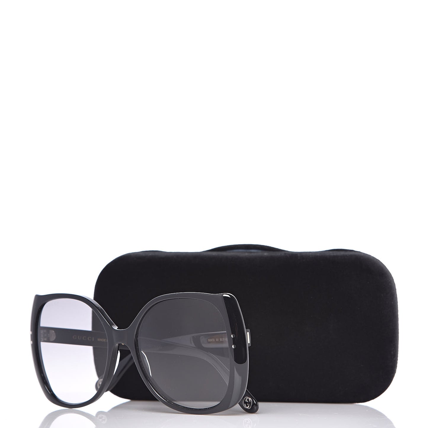 Oversize Square GG0472S Sunglasses Black