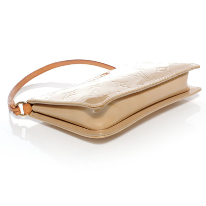 Louis Vuitton Vernis Lexington Pochette Beige 4 of 7