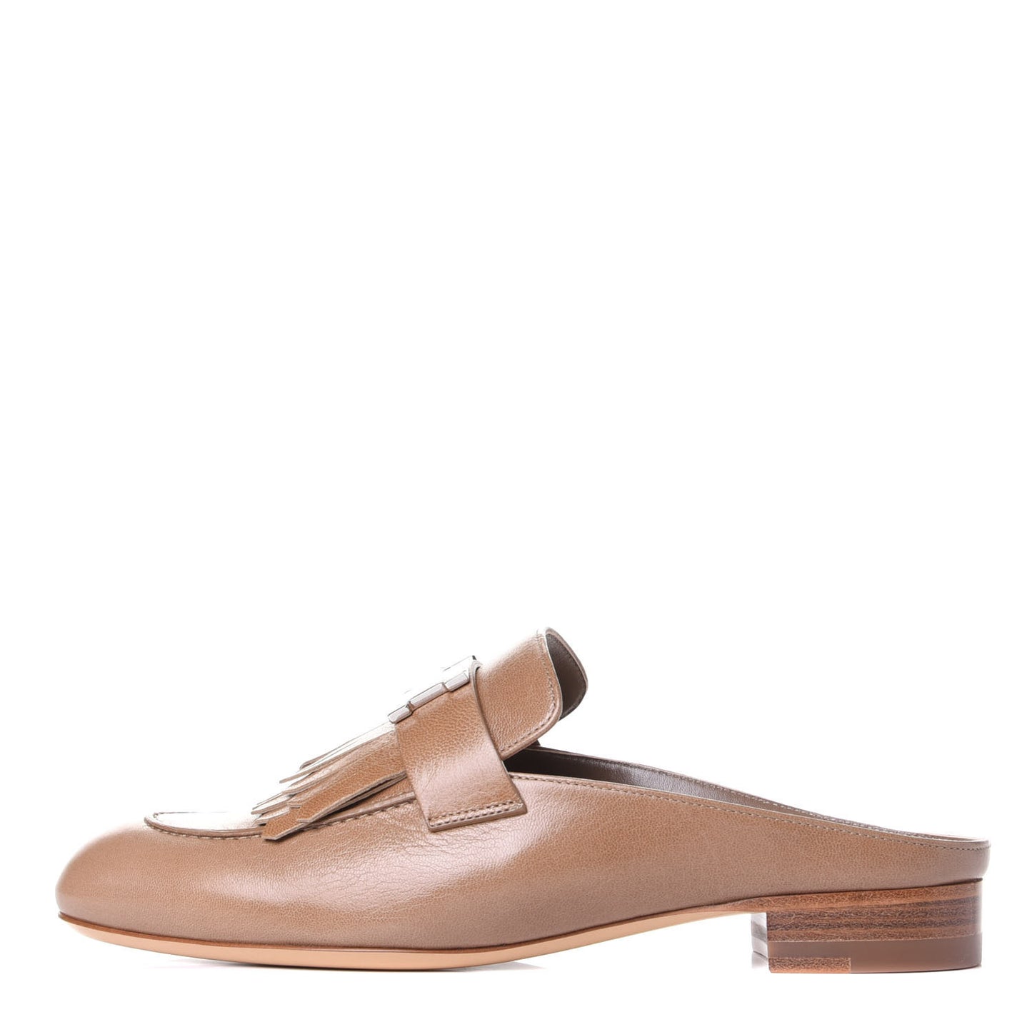 Goatskin Rivoli Mules 37 Havane