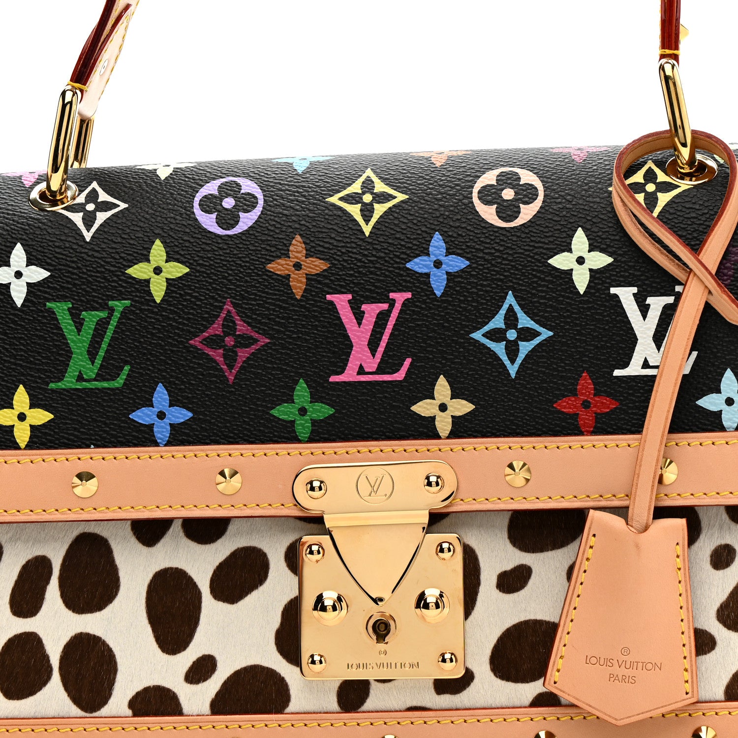 Louis Vuitton Monogram Multicolor Dalmatian Sac Rabat 14 of 27