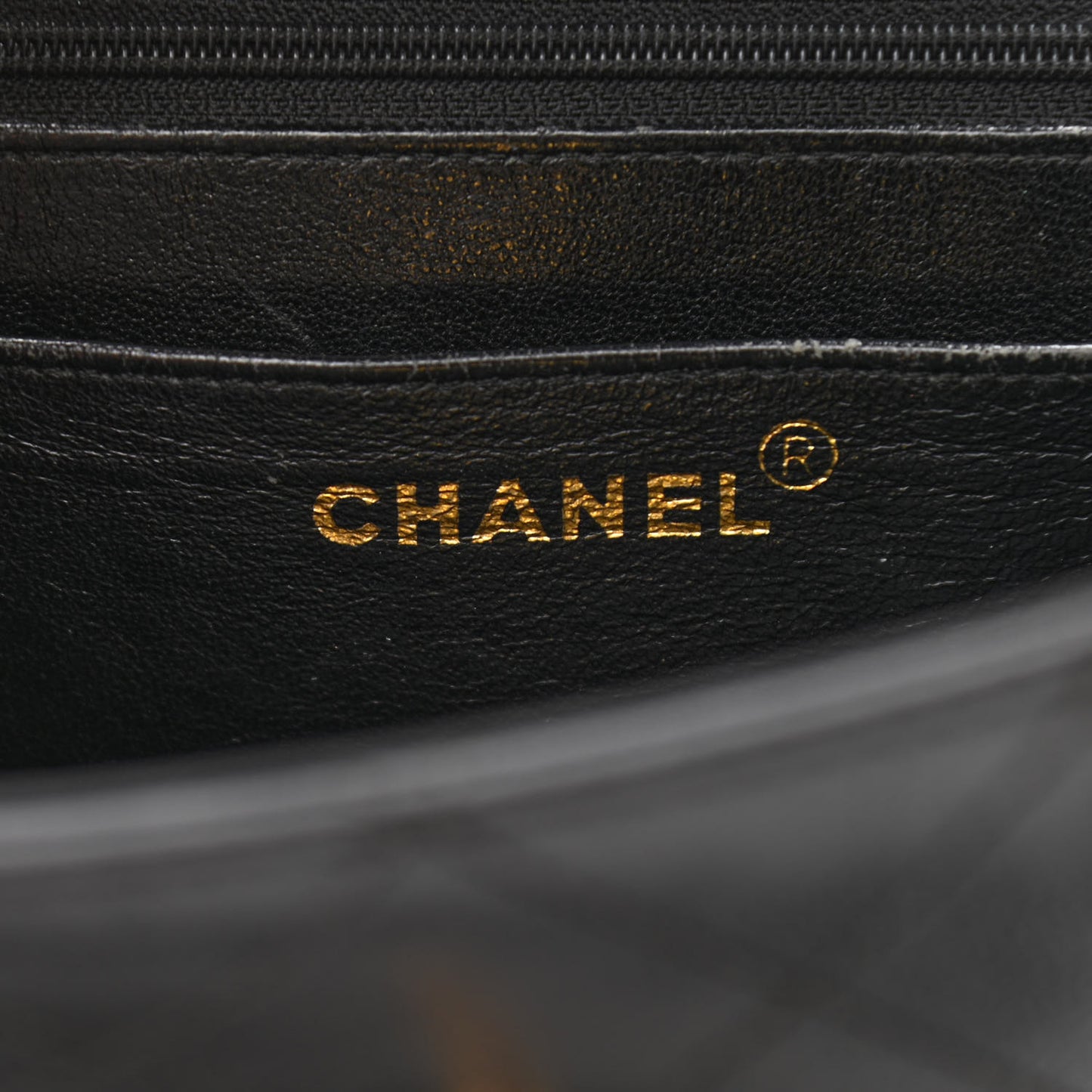 Caviar Quilted Top Handle Bag Black