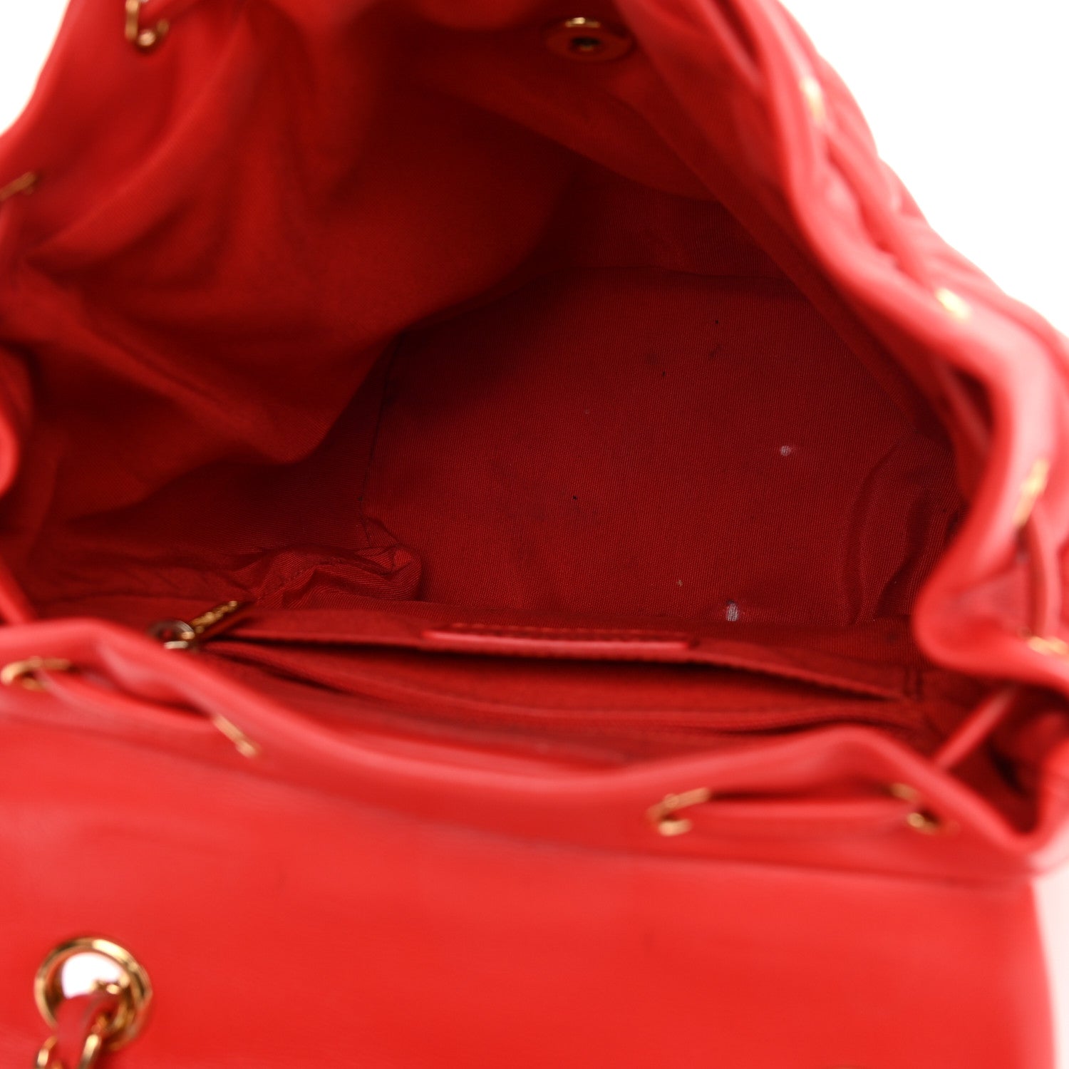 Chanel Calfskin Quilted Small Urban Spirit Backpack Red 5 of 16