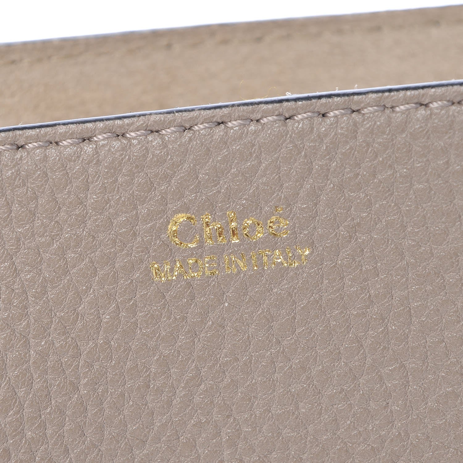 Chloe Grained Lambskin Drew Shoulder Bag Motty Grey 6 of 9