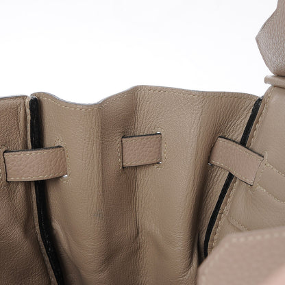 Hermes Taurillon Clemence Birkin 35 Gris Tourterelle 24 of 34