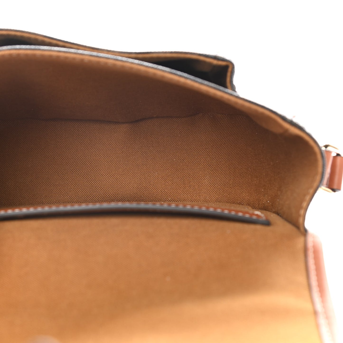 Triomphe Canvas Medium Folco Bag Tan
