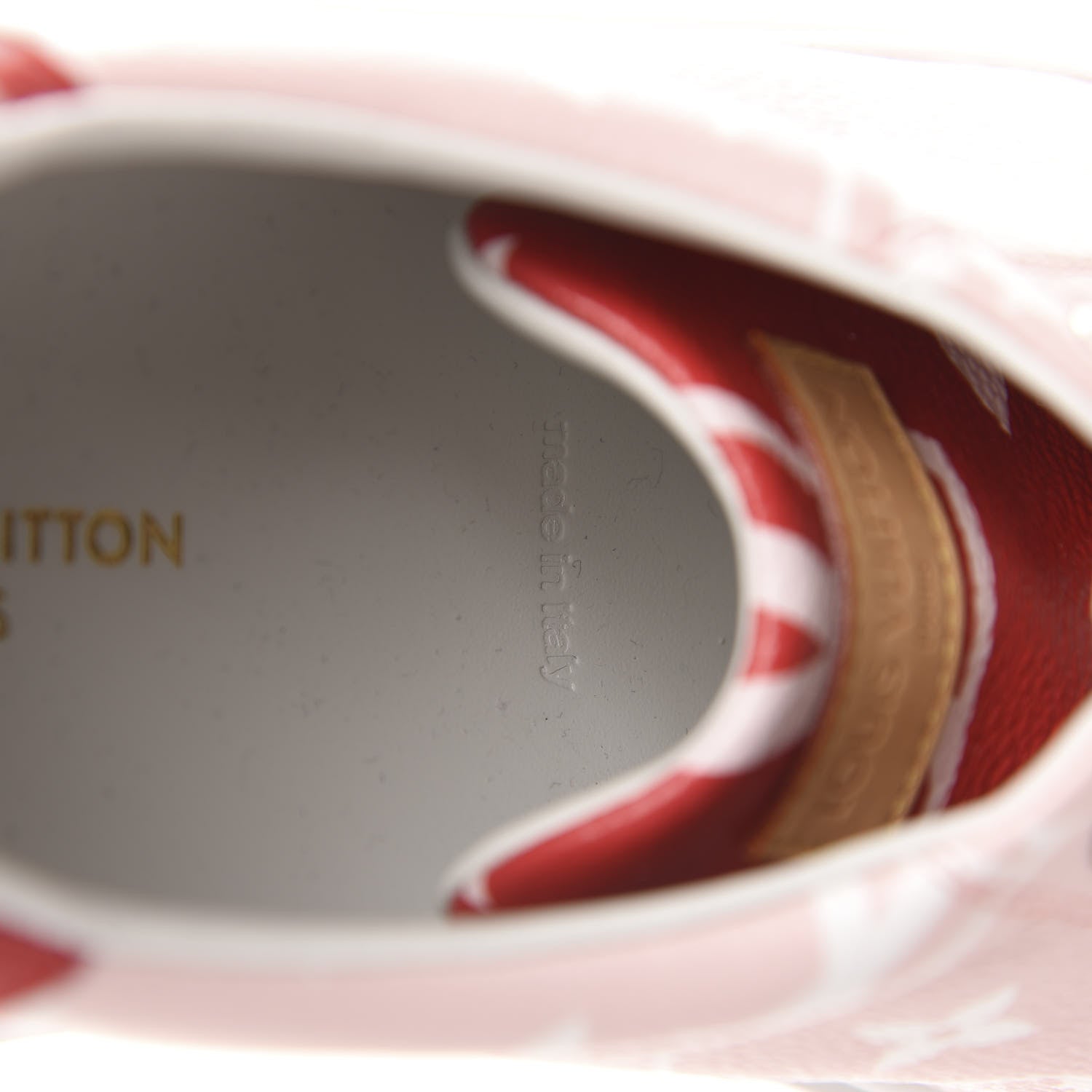 Louis Vuitton Monogram Giant Time Out Sneakers 42 Rose Rouge 9 of 11