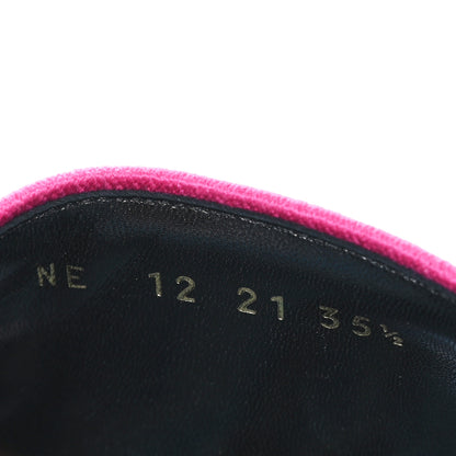 Christian Dior Canvas D-Jungle Pop Embroidered Dway Flat Slide Sandals 35.5 Bright Blue Pink Multicolor 6 of 8
