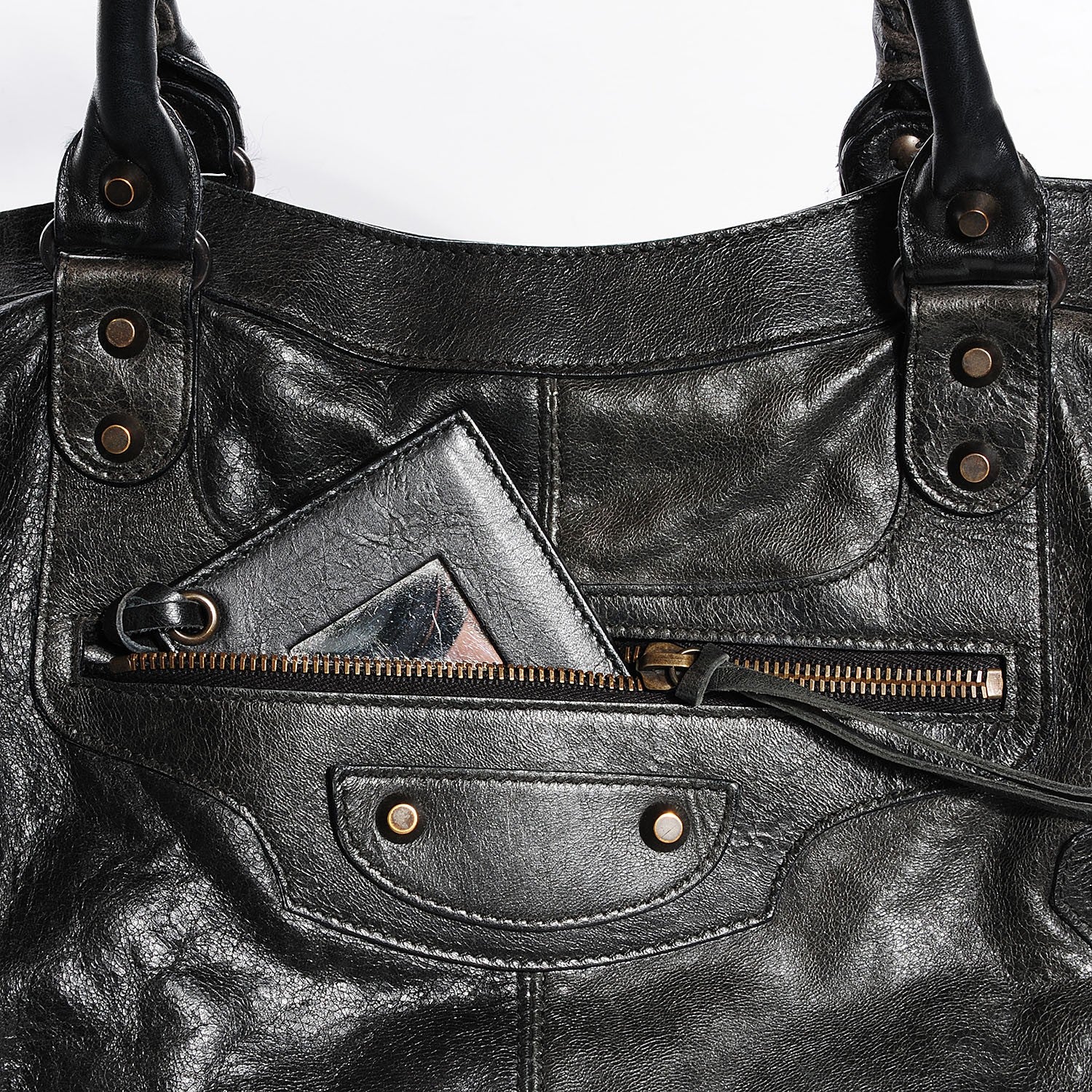 Balenciaga Agneau Classic Hardware Part Time Black 13 of 13