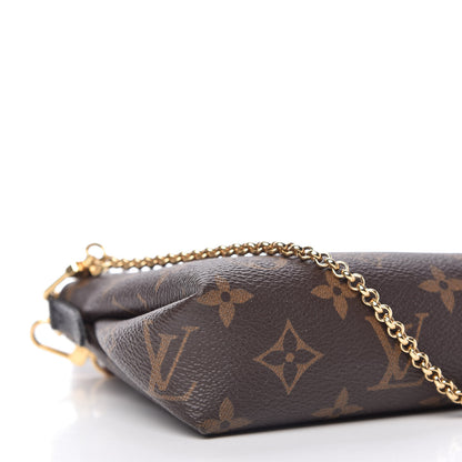 Louis Vuitton Monogram Pallas Clutch Black 6 of 11
