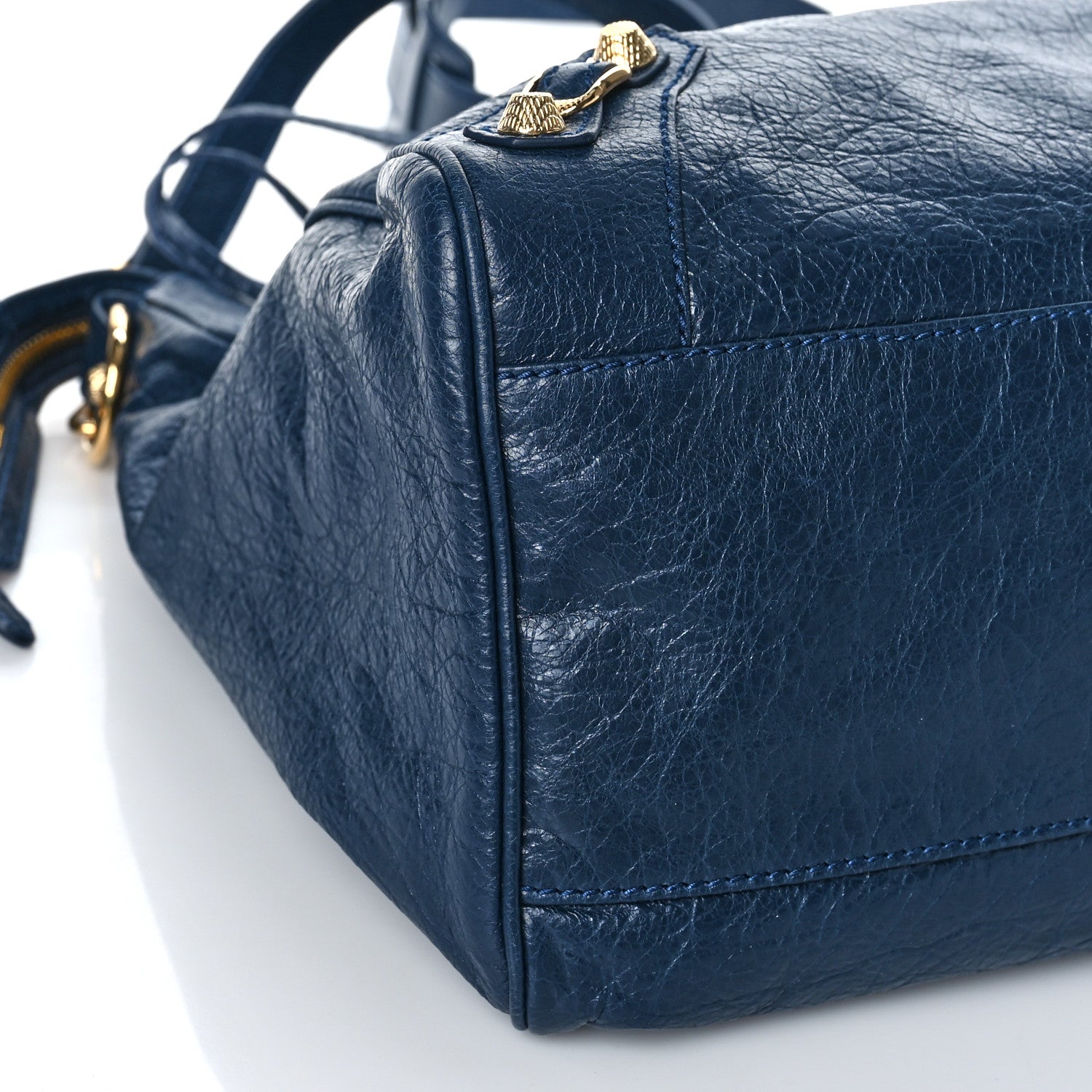 Balenciaga Agneau Giant 12 Gold Hardware Velo Bleu Obscur 7 of 10