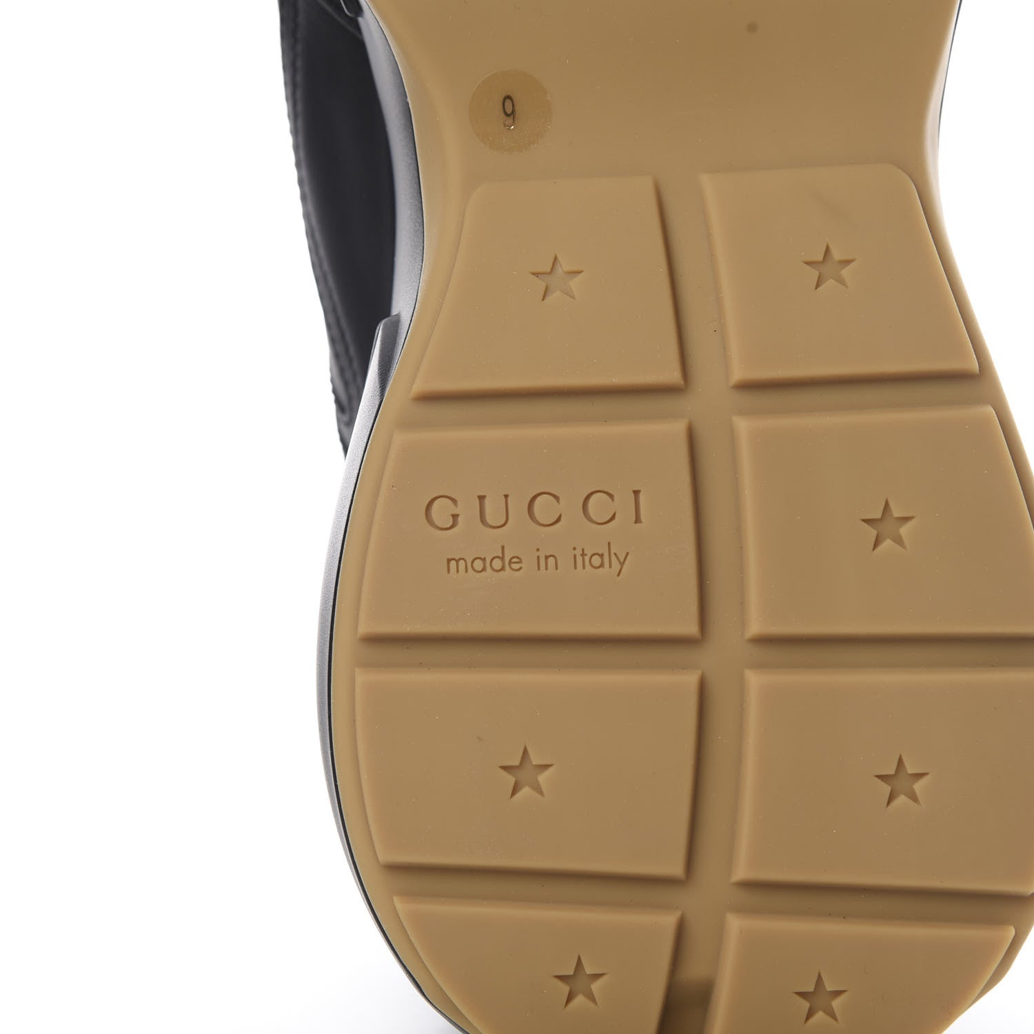 Gucci X MLB Calfskin LA Dodgers Mens Rhyton Sneakers 9 Black 6 of 9