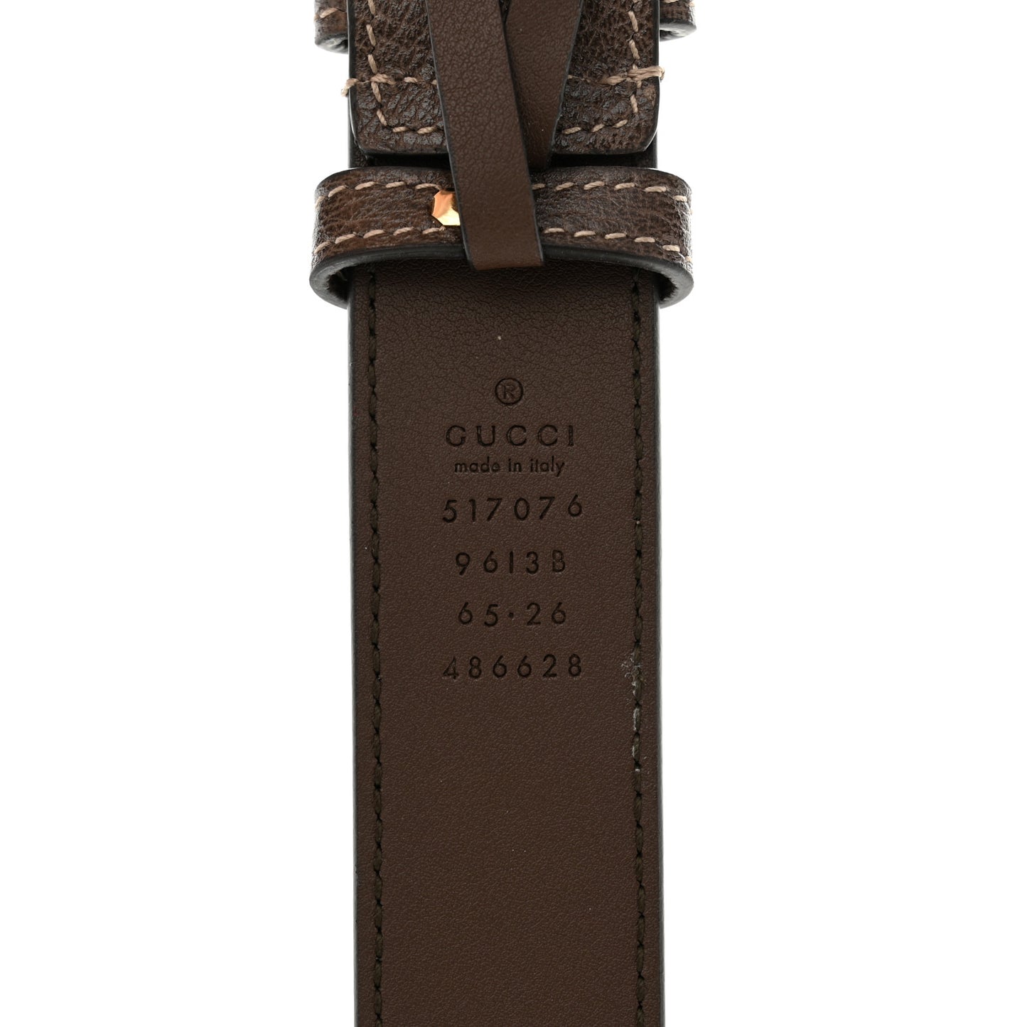 GG Supreme Monogram Small Ophidia Belt Bag 65 26 Dark Brown