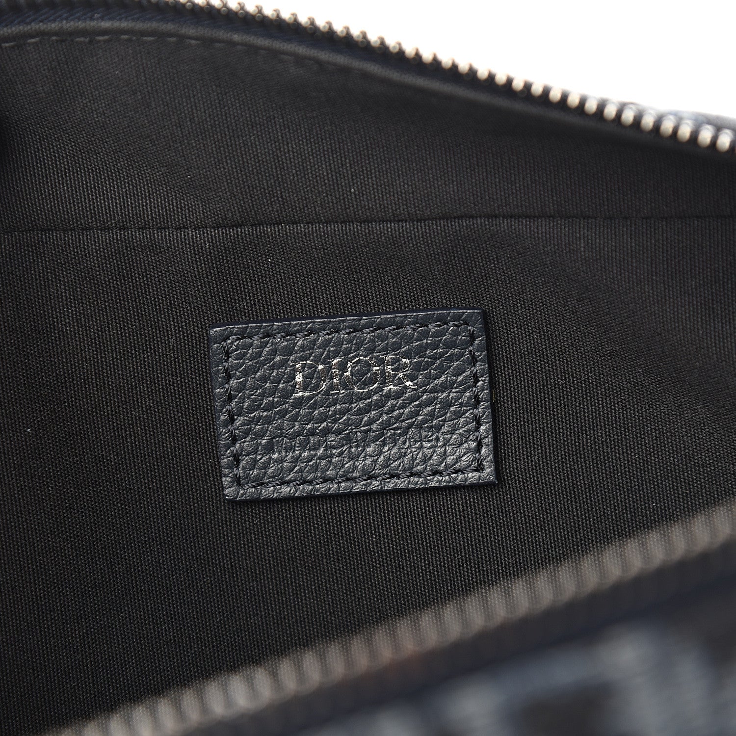 Christian Dior HOMME Oblique Jacquard Safari Messenger Navy Blue 5 of 10