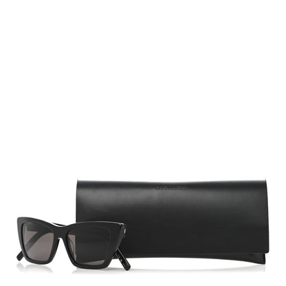 Saint Laurent Acetate Mica Cat Eye Sunglasses SL 276 Black 8 of 8