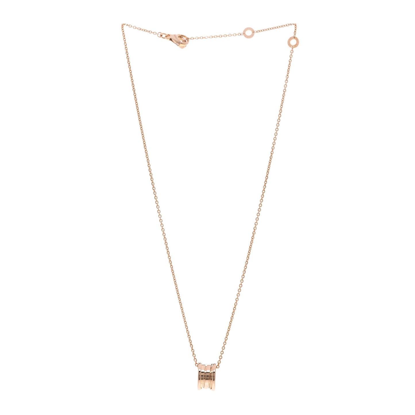 18K Rose Gold B.Zero1 Pendant Necklace