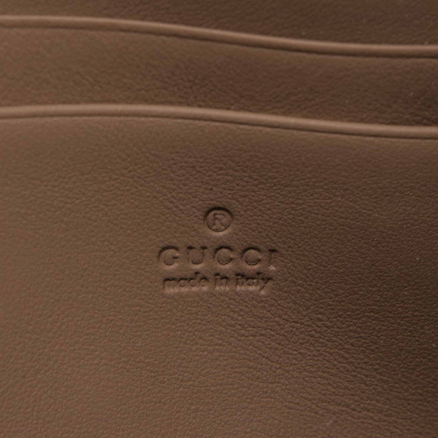 GG Supreme Monogram Mini Dionysus Chain Wallet Beige Black