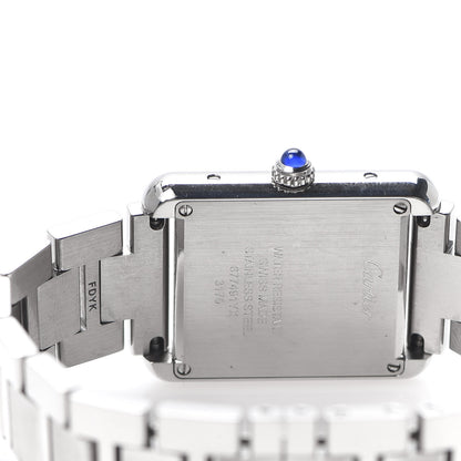 Cartier Stainless Steel 24mm Tank Solo Quartz Watch 6 of 8