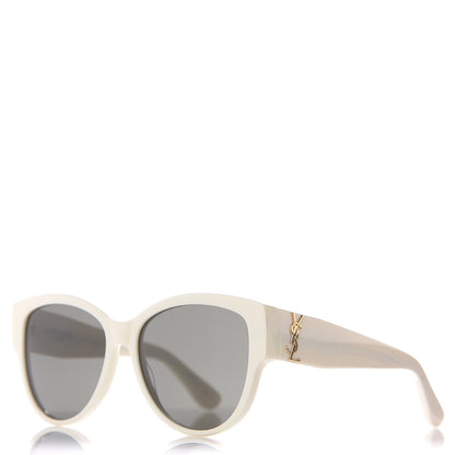 Saint Laurent SL M3 007 Sunglasses Ivory 1 of 10