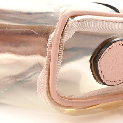 Gucci Vinyl Web Mini Ophidia Transparent Shoulder Bag Perfect Pink 9 of 9